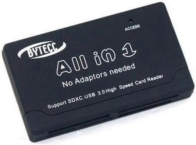 Alt view image 2 of 4 - SA U3CR-630 USB 3.0 6 Slots All-in-1 Palm-Sized Card Reader/Writer, Hot Swappable, Supports SDHC/HDXC Memory Cards