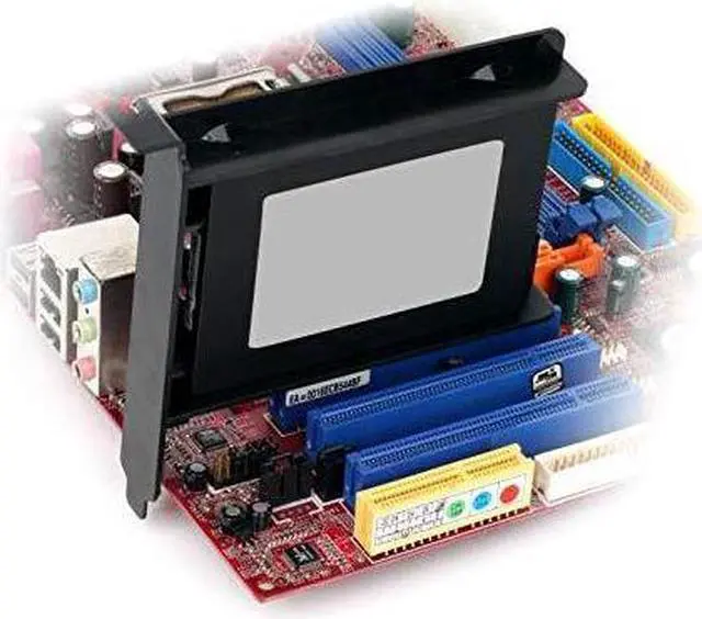 Alt view image 4 of 4 - SA CSSD-BRKT1 SSD mounting bracket kit 2.5" drive bay hard disk bracket SSD bracket mounting kit adapter SSD accessories