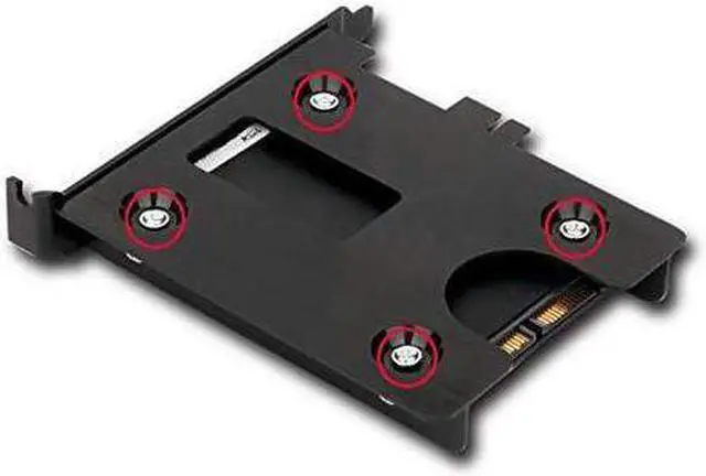 Alt view image 3 of 4 - SA CSSD-BRKT1 SSD mounting bracket kit 2.5" drive bay hard disk bracket SSD bracket mounting kit adapter SSD accessories