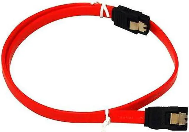 Alt view image 2 of 3 - SA  SATA-118C 1.5 ft. Serial ATA-150/300 Cable w/ Locking Latch