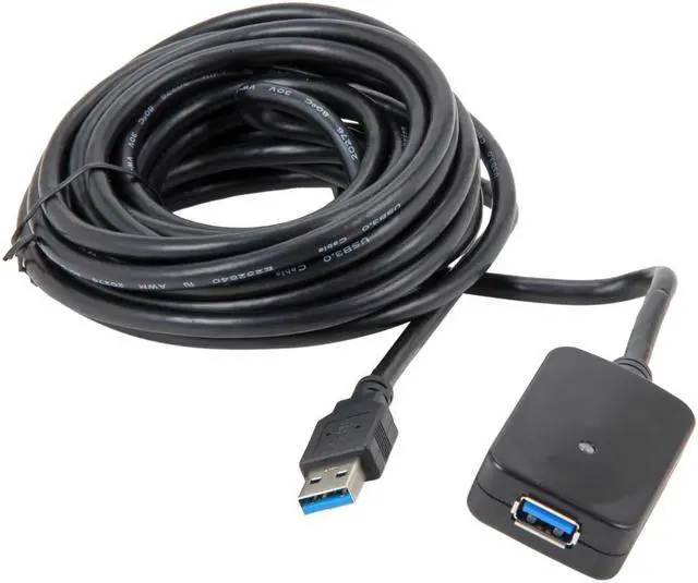 Alt view image 2 of 3 - SA USB3-Extender Black USB 3.0 Extender Cable