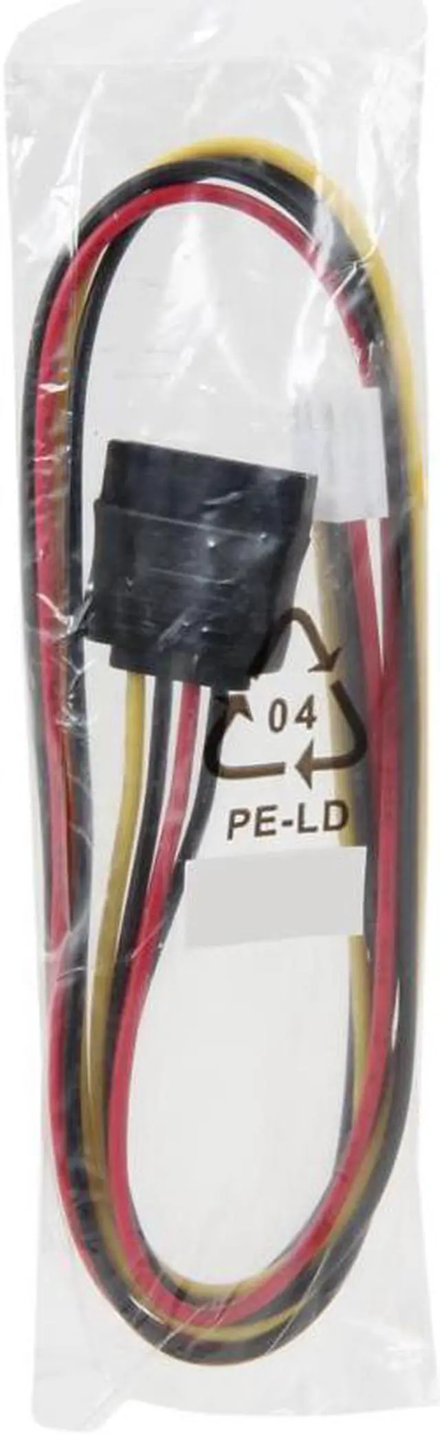 Alt view image 3 of 3 - SA SATA-FDD-20 1.66 ft. SATA Power 15pin To FDD Power 4pin Cable Female to Female