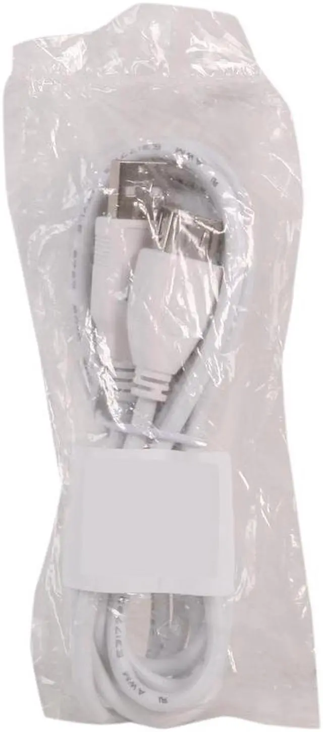 Alt view image 3 of 3 - SA USB2-6MF-W White Type A Male to Type A Female USB 2.0 Extension Cable