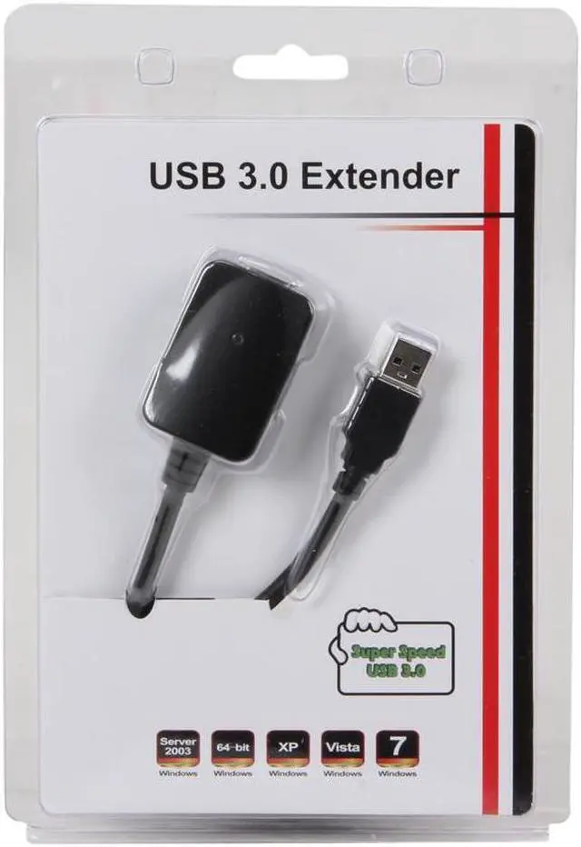 Alt view image 3 of 3 - SA USB3-Extender Black USB 3.0 Extender Cable
