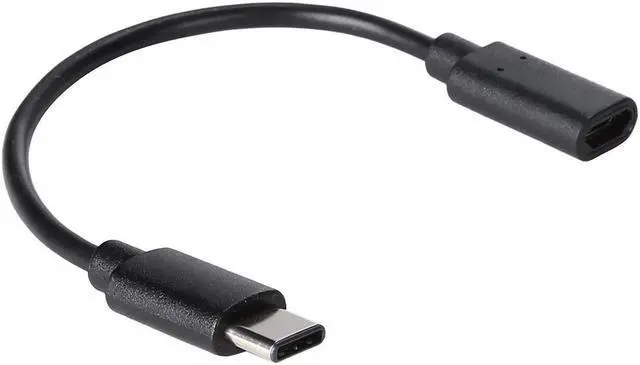 Alt view image 2 of 3 - SA U2CM-005MF Black USB2.0 Cable USB Type-C to Micro USB Female 15CM Cable adapter