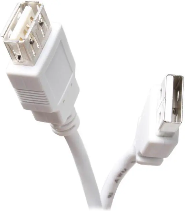 Main image of SA USB2-10MF-W White Type A Male to Type A Female USB 2.0 Extension Cable