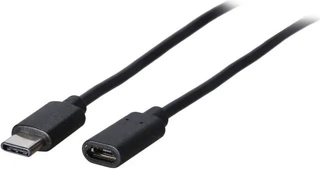 Main image of SA U2CM-005MF Black USB2.0 Cable USB Type-C to Micro USB Female 15CM Cable adapter