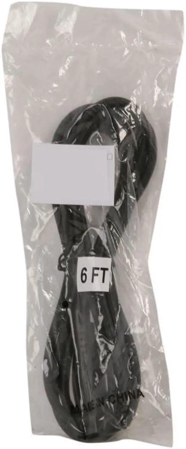 Alt view image 3 of 3 - SA  SPC-6MF 6 ft. 3.5mm Stereo Speaker Extension Cable - Male To Female, Black Jacket Male to Female