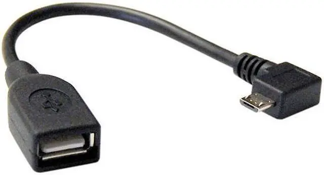 Alt view image 2 of 3 - SA MICROUSB-OTG Micro USB Male to USB Female OTG Adaptor Cable M-F