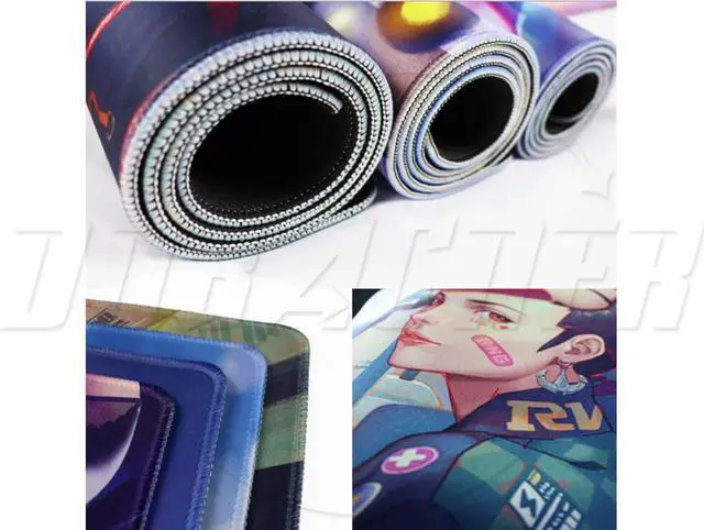 Alt view image 3 of 7 - SA Cyberpunk 2077 Large soft Second element anime mouse pad game keyboard Non-slip Rubber sole Expand mouse pad0.12“ x 35.40” x 15.70“Suitable for PC/laptop/desktop computer desk Large mouse pad