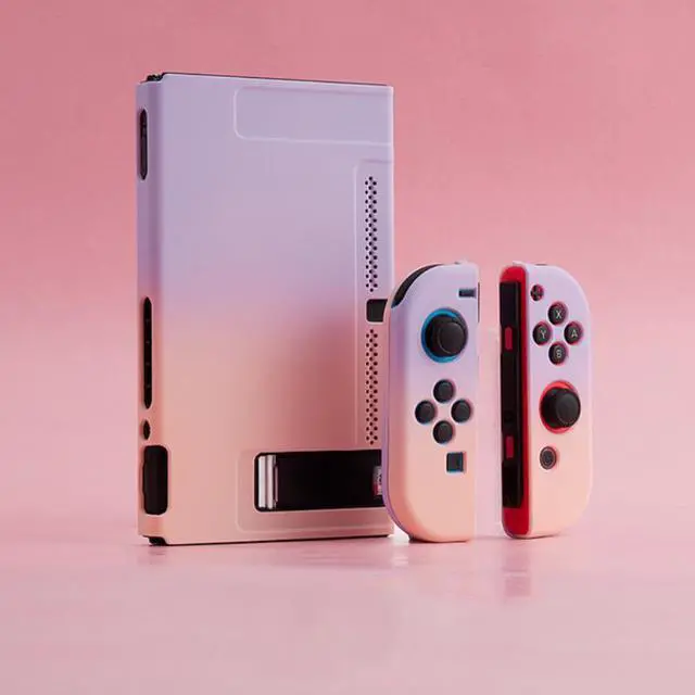 Main image of SA Case Compatible with Nintendo Switch,Protective Cover Case Compatible with Nintendo Switch and Joy-Con Controllers(Purple and Pink Suit)