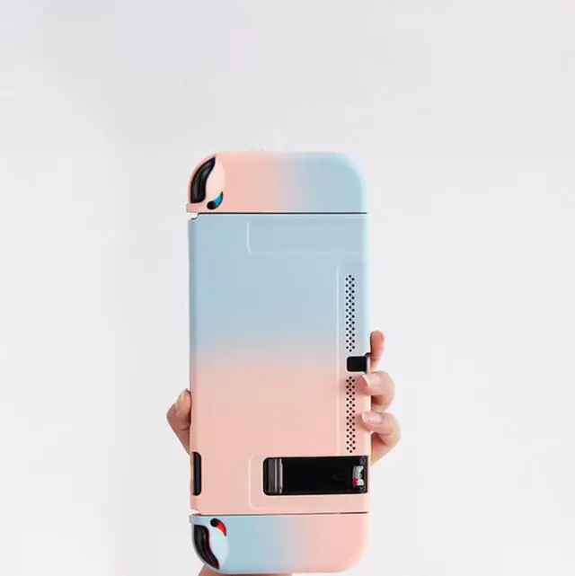 Alt view image 2 of 6 - SA Case Compatible with Nintendo Switch,Protective Cover Case Compatible with Nintendo Switch and Joy-Con Controllers(blue and purple)