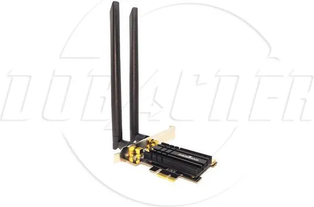 Alt view image 4 of 5 - SA AC 1200Mbps Bluetooth WiFi Card,Wireless WiFi PCIe Network Adapter Card 5GHz/2.4GHz Dual Band PCI Express Network Card with Bluetooth 4.2 and 2×Antenna for Desktop/PC Gaming
