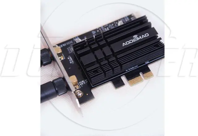 Alt view image 3 of 5 - SA AC 1200Mbps Bluetooth WiFi Card,Wireless WiFi PCIe Network Adapter Card 5GHz/2.4GHz Dual Band PCI Express Network Card with Bluetooth 4.2 and 2×Antenna for Desktop/PC Gaming