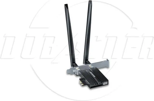 Alt view image 4 of 5 - SA WiFi 6 Card AX 3000Mbps PCI-E Network Card AC200 802.11AX 2.4Ghz/5.8Ghzwith Bluetooth 5.0 & Heat Sink Wireless PCIE Express   adapter  Wireless adapter  WiFi extender Dual Band  WiFi Adapter