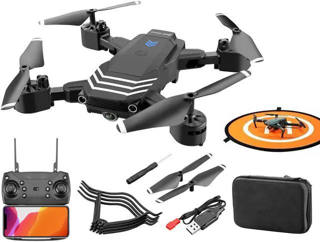 Main image of SA LS11 RC Drone 4K With Camera HD Mini Foldable  Quadcopter + Landing Pad , FPV Live Video, 3Dexperience, Gesture Control, Trajectory Flight, G-Sensor, Videoproduction, Headless Mode