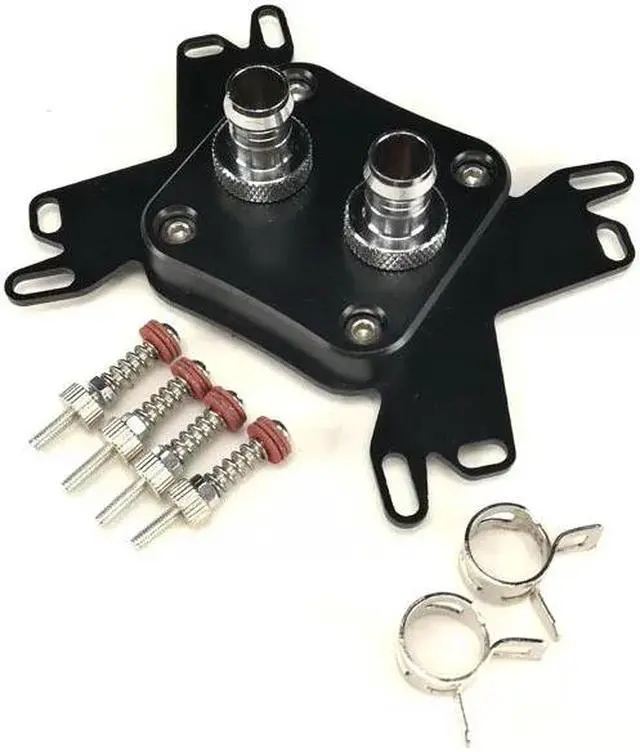 Alt view image 3 of 5 - Water Cooling Block for  LGA 1155 2011  AM4 Copper CPU Cooler HeatsinkFor Computer CPU Radiator  Universal