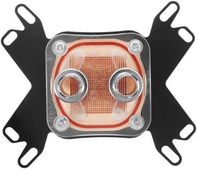 Alt view image 5 of 5 - Water Cooling Block for  LGA 1155 2011  AM4 Copper CPU Cooler HeatsinkFor Computer CPU Radiator  Universal