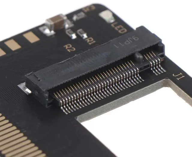 Alt view image 5 of 6 - PCIe NVMe m.2 ngff ssd to PCIe pci express 3.0 x4 x8 x16 adapter card convert