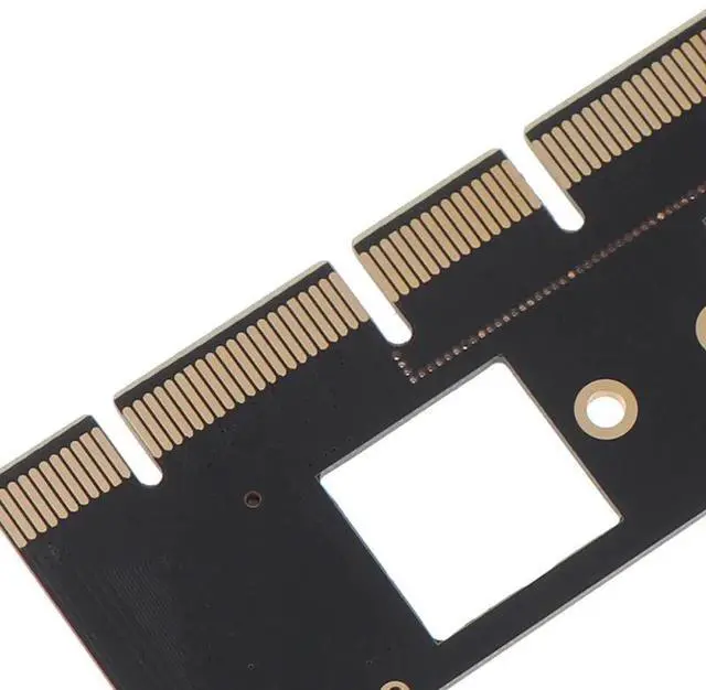 Alt view image 4 of 6 - PCIe NVMe m.2 ngff ssd to PCIe pci express 3.0 x4 x8 x16 adapter card convert