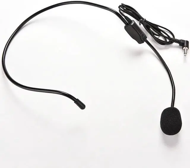 Alt view image 3 of 6 - ZHIJIADA Vocal Wired Microphone Headset Microfone For Voice Amplifier Speaker Mike With Bright Clear Sound MIC Conference System