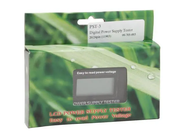 Alt view image 7 of 7 - PST-3 Digital Power Supply Tester with LCD