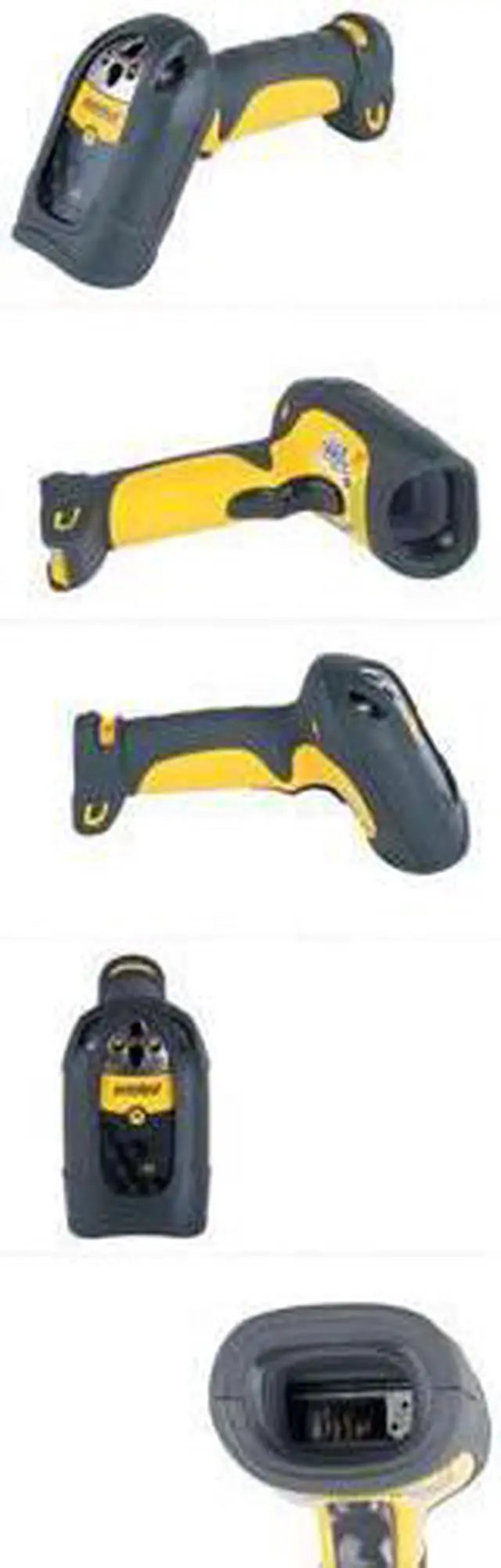 Alt view image 2 of 3 - Symbol LS3578 Series barcode scanner LS3578-FZ Barcode Scanner (Yellow) - USB Kit with Base