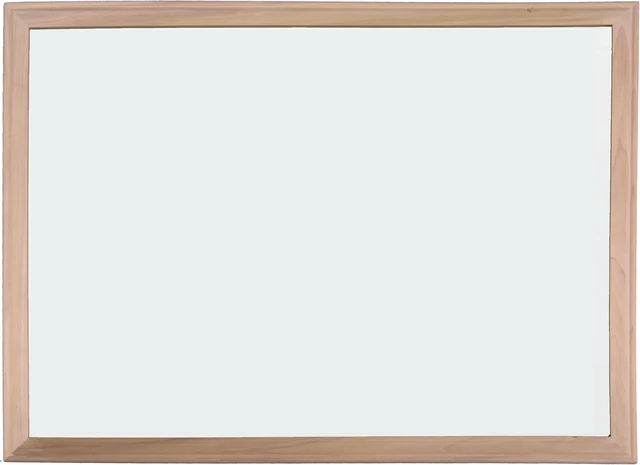 Alt view image 4 of 6 - Wood Magnetic Dryerase Board 24x36 Framed