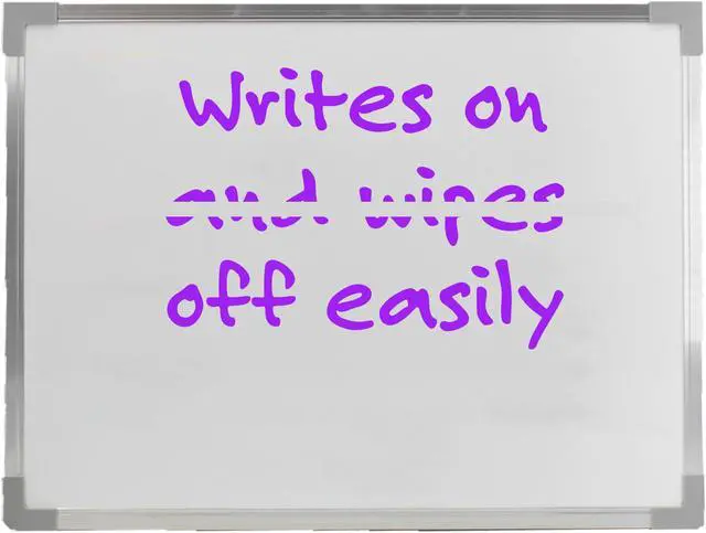 Alt view image 6 of 7 - Aluminum Frame Dryerase Board 36x48 Framed