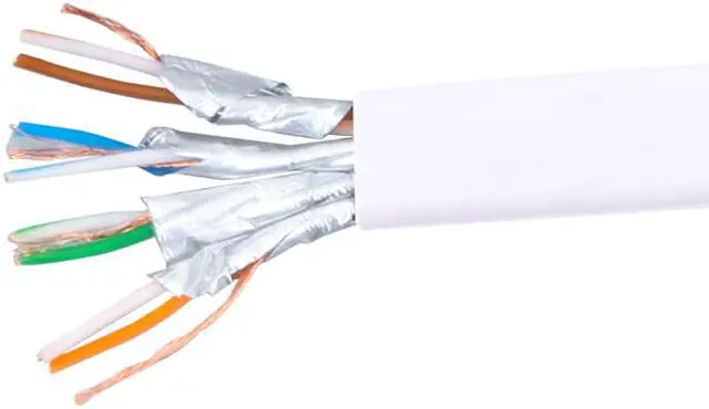 Alt view image 7 of 7 - Hannord Cat 7 Flat Ethernet Cable 10 Gigabit Computer Network Cord for Xbox PS4 Modem Router Networking Switch (White, 10M/33ft.)