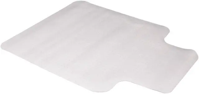 Alt view image 7 of 7 - Hannord 36" x 48" Transparent Chair Mat for Carpeted Floors, PVC Anti-Slip Home Office Chair Floor Mat Studded Back with Lip for Carpet (120 x 90 x 0.2cm)