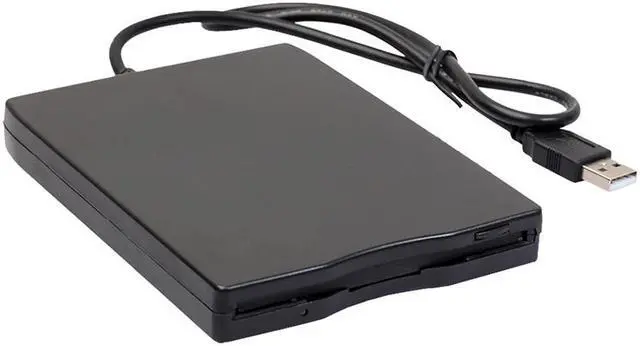 Alt view image 7 of 7 - Hannord USB Floppy Drive 3.5" USB External Floppy Disk Drive Portable 1.44 MB FDD USB Drive Plug and Play for PC Windows 10 7 8 Windows XP Vista Mac Black 3.5" USB External Portable Floppy Disk Drive