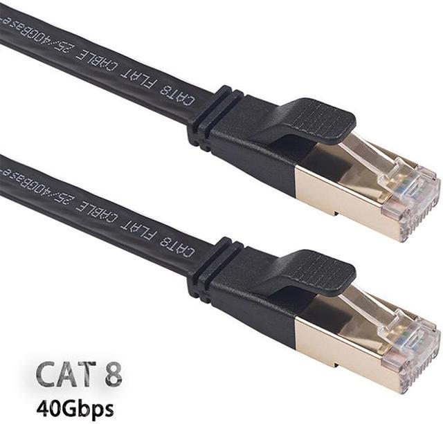 Cat8 Ethernet Cable RJ45 cable 40Gbps Super Speed SSTP Cat 8 Network Lan  Patch Cord for Router Modem PC RJ45 Ethernet Cable