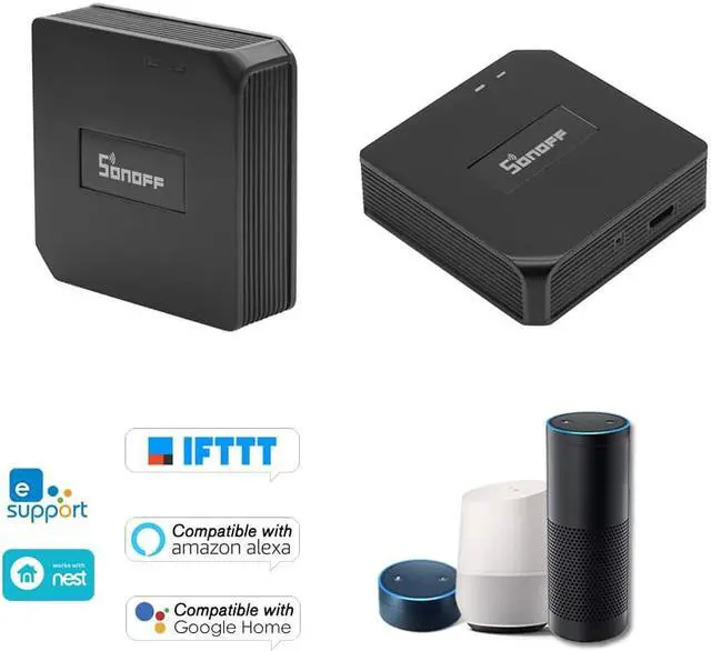 Alt view image 2 of 7 - RF Bridge 433MHZ WiFi Smart Switch Wireless Intelligent WiFi Remote RF Controller Automation Module Switch for Smart Home Security Alexa Google Home