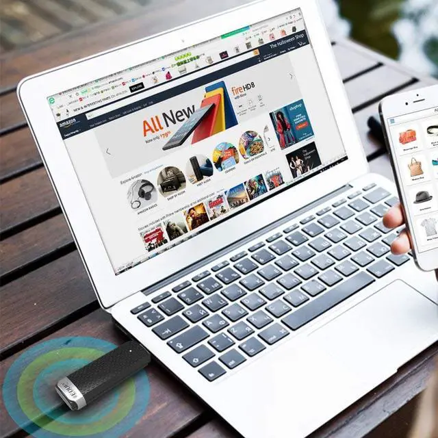 Alt view image 6 of 6 - WiFi Adapter, AC 1200Mbps USB 3.0 Wireless Adapter 5GHz/2.4GHz Dual Band 802.11AC WiFi USB for PC/Desktop/Laptop,Support Win 10/8.1/7/XP/Mac OS 10.9-10.13