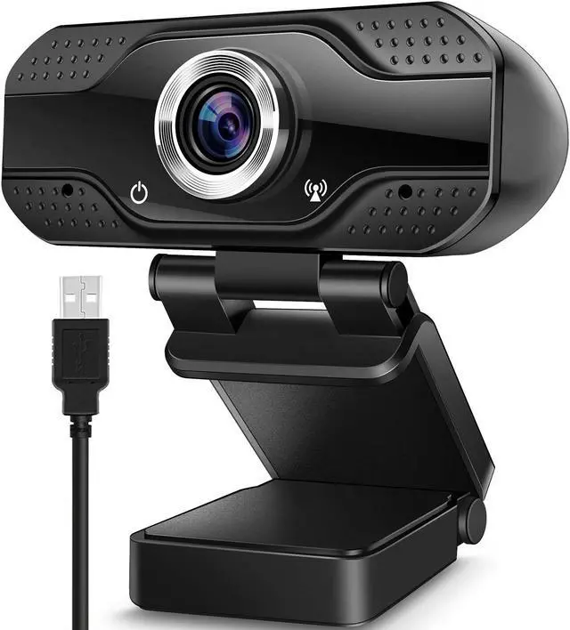 Main image of Hannord Video Calling Recording Conferencing Live Class Webcam,1080P Full HD Webcam USB Desktop & Laptop Webcam Live Streaming Webcam with Microphone Widescreen HD Video Webcam