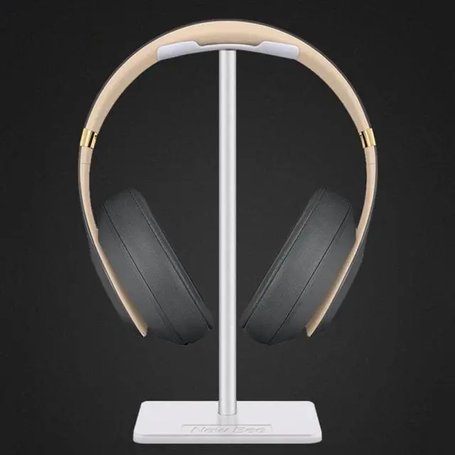 Alt view image 7 of 7 - Hannord Universal Headphone Holder Portable Headset Stand Detachable TPU Material Easy Installation Earphone Display for Home Exhibition Center Store - White