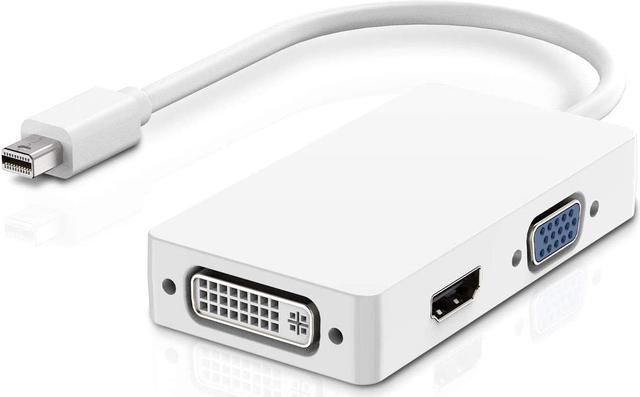 Mini DisplayPort Thunderbolt to HDMI Adapter - Compatible w/ Apple iMac,  MacBook