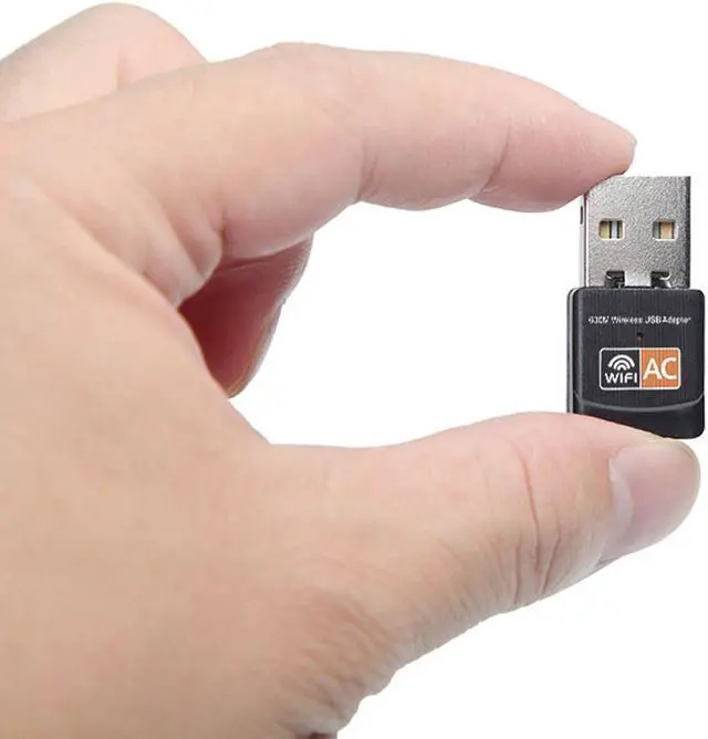 Alt view image 7 of 7 - Hannord USB WiFi Adapter, AC600Mbps Dual Band 2.4G/5G Mini Wireless Network Adapter for Laptop/Desktop/PC, Support Windows 7/8/10, Windows XP, Vista, Mac, Linux