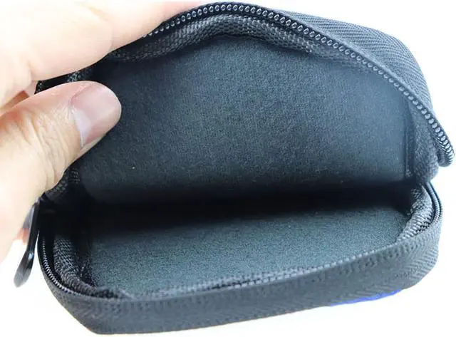 Alt view image 3 of 7 - External Hard Drive Case Shockproof 2.5 Inch Hard Drive Carrying Travel Storage Case Portable HDD SSD Storage Pouch Bag For Seagate WD Electronics Organizer, Black