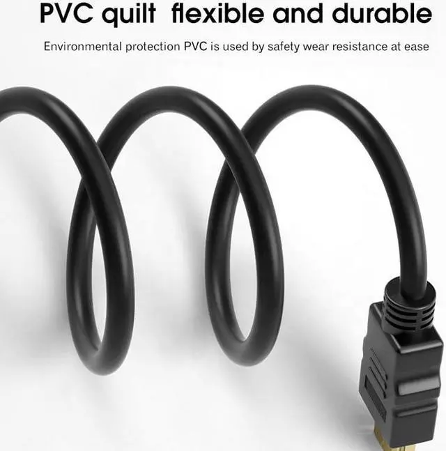 Alt view image 6 of 7 - HDMI to DVI Cable, Hannord 4K HDMI to DVI-D Bi Directional Adapter, HDMI Male to DVI-D 24+1 Male Cable, Support 1080P HD for Raspberry Pi, Roku, Xbox One, PS5, Graphics Card, Blue-ray, Switch,3.3Feet
