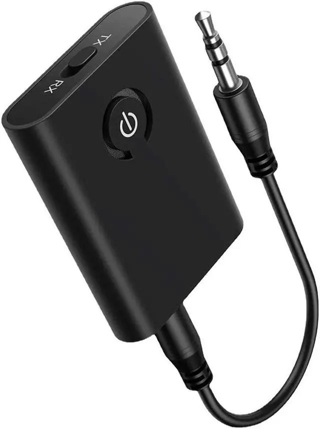 Main image of Hannord Aux Bluetooth Adapter for Car, Bluetooth 5.0 Transmitter Receiver, Portable Wireless Bluetooth Adapter, 2-in-1 Bluetooth Aux Adapter, Audio Receiver for Laptop, Radio, Headphones, Speakers, TV