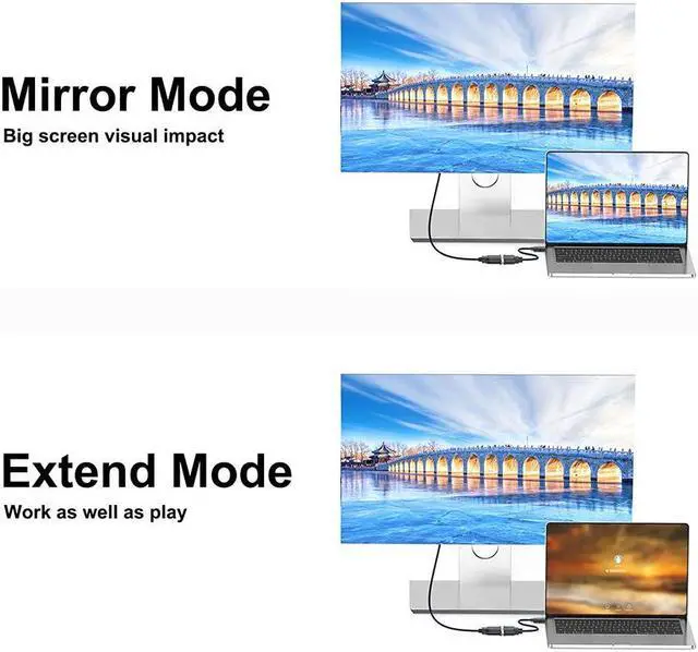 Alt view image 6 of 7 - Hannord HDMI to DVI Short Cable 1ft, Bi-Directional DVI-I (24+5) Female to HDMI Male Adapter 1080P DVI to HDMI Converter Compatible with Xbox, PC, TV, TV Box, PS5, Blue-ray, Switch