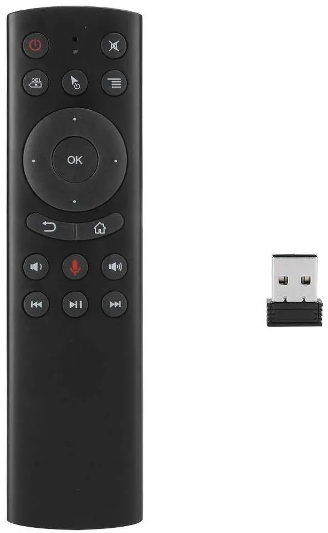 Main image of Hannord G20 Voice Remote Wireless Replacement Remote for Nvidia Shield(Versions Before 2019)/PC/Android TV Box/Smart TV with USB Receiver