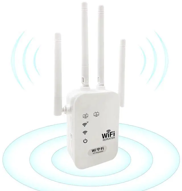 Main image of Hannord WiFi Extenders Signal Booster 300mbps WiFi Booster with 1 Ethernet Ports, 2.4GHz Single Band Internet Extender, WiFi Repeater Signal Booster Plug & Play, Router & Access Point Mode