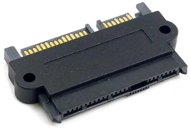 Alt view image 6 of 7 - Hannord SAS to SATA Adapter [2 Pack] SFF-8482 29Pin SAS Hard Disk Drive to Motherboard SATA 22Pin Converter Adapter