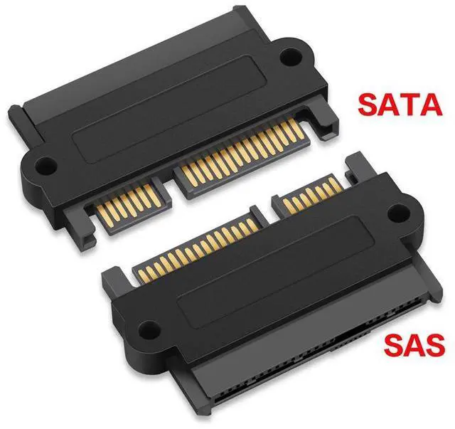 Alt view image 2 of 7 - Hannord SAS to SATA Adapter SFF-8482 29Pin SAS Hard Disk Drive to Motherboard SATA 22Pin Converter Adapter