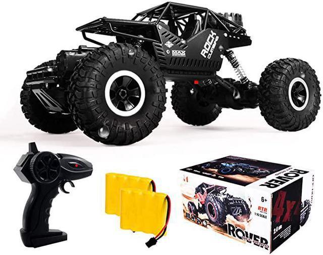 RC Remote Control Big Wheel Monster Truck Off Road Kids Toy Car Gift With  Lights