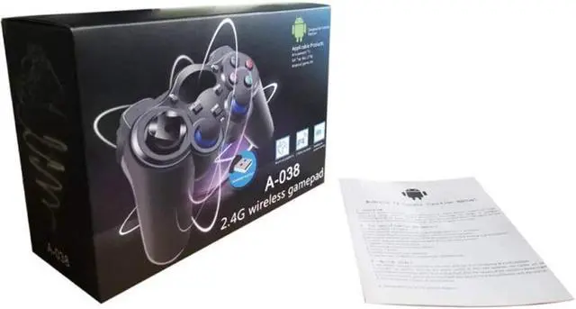 Alt view image 2 of 7 - USB Wireless Gaming Controller Gamepad for PC/Laptop Computer(Windows XP/7/8/10) & PS3 & Android & Steam (Black1)