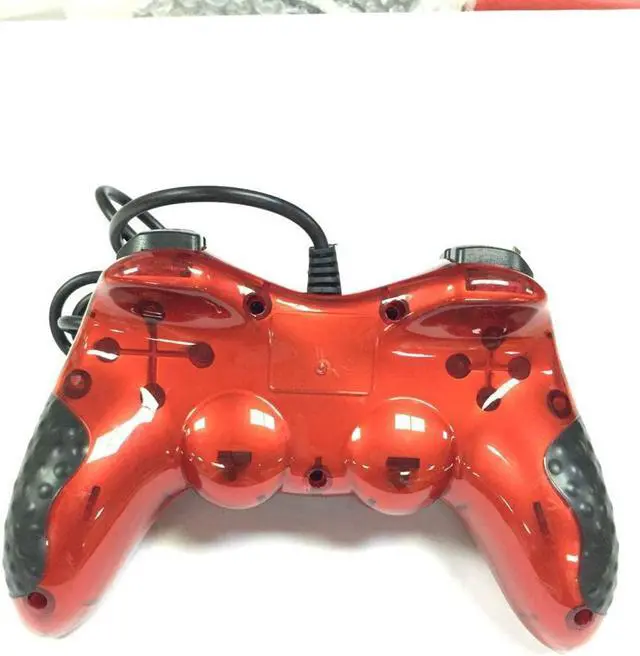 Alt view image 4 of 7 - Gaming Wired Gamepad Controller Rii GP500 for PC Windows 98 XP 7 8 10 Games Playstation 3 STEAM Gaming with Joystick Dual Vibration Asymmetric USB Joy pad Handler (TURB 12 FIRE Buttons 4 AXLS)